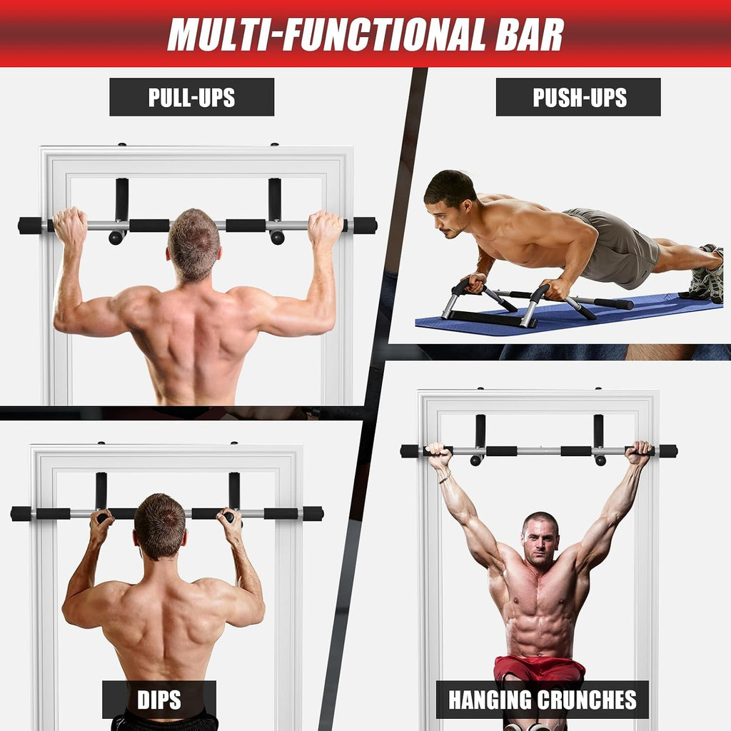 Portable Pull up Bar for Doorway for Strength Training