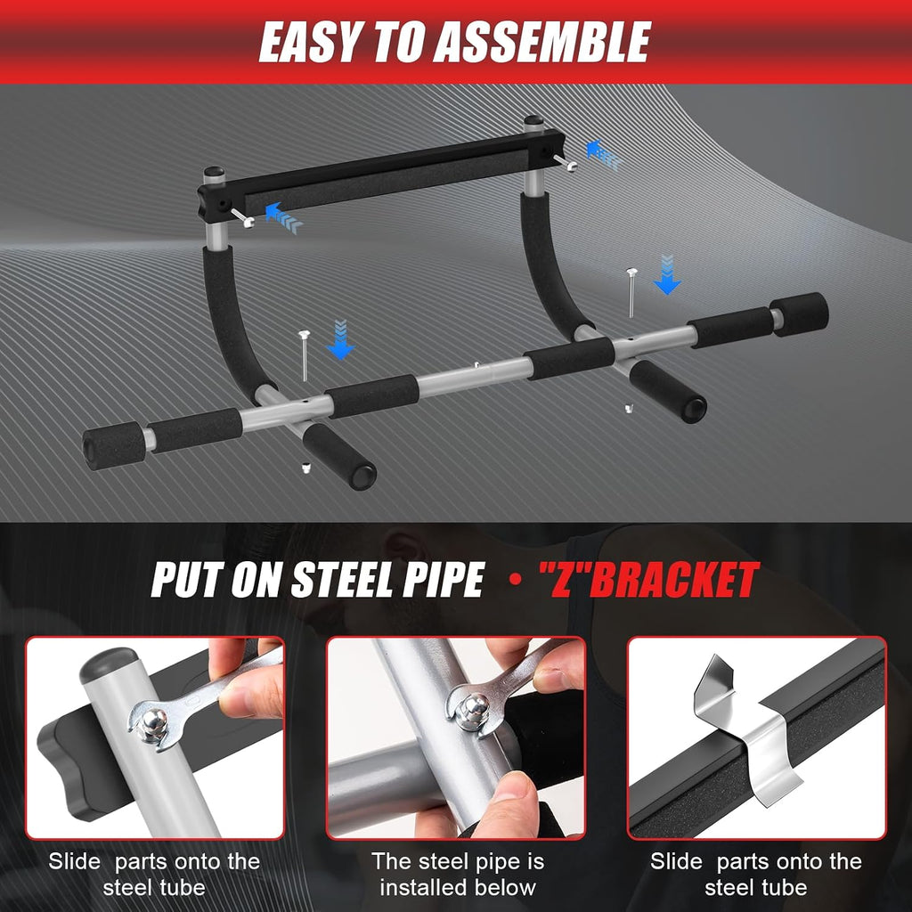 Portable Pull up Bar for Doorway for Strength Training